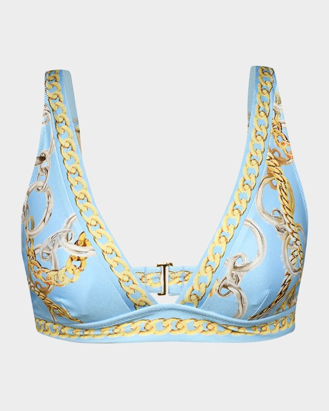 Lexie Oversized Chain Bikini Top